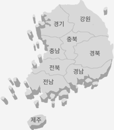 영업판매 사업장 분포지도