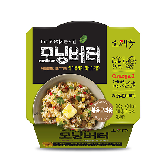 모닝버터 하이올레익 해바라기유 
