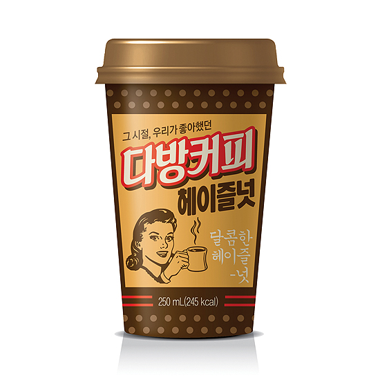 다방커피 헤이즐넛