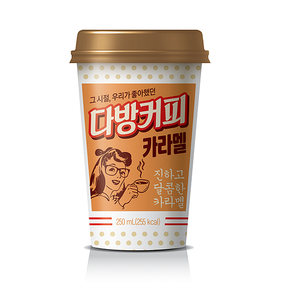 다방커피 카라멜